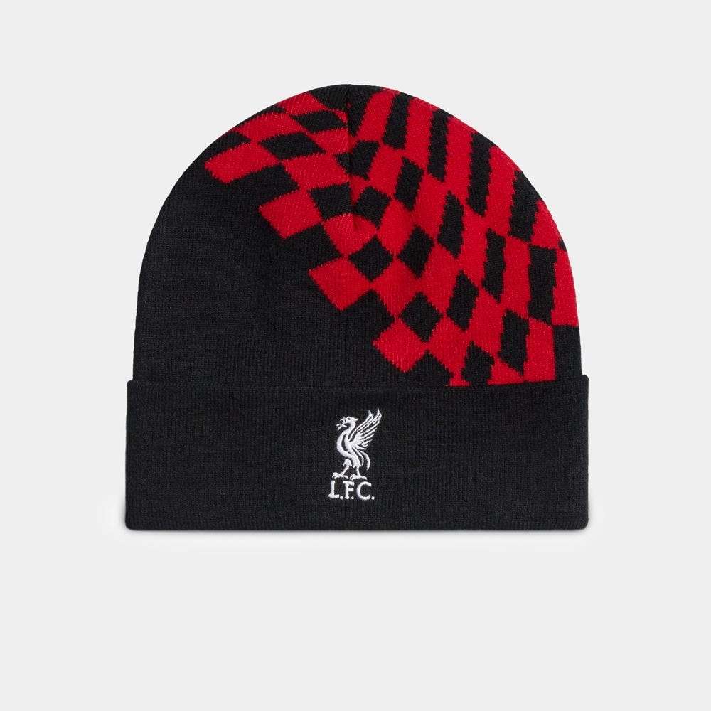 Shop Unisex Black Converse x Liverpool FC Beanie Online - Converse.in