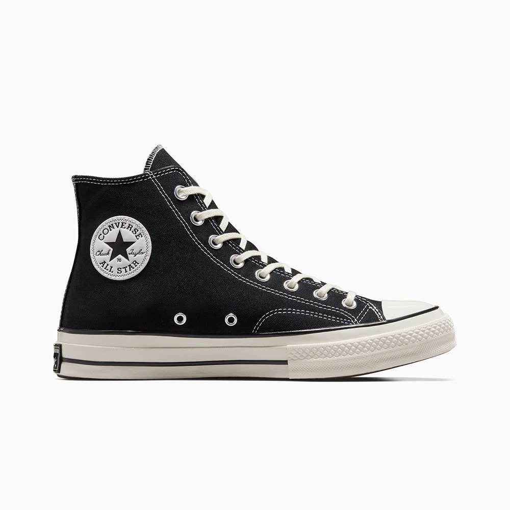 Converse CT70 BLACK HI （US9） Shop Converse Unisex Chuck 70 Canvas High Top Black Sneakers