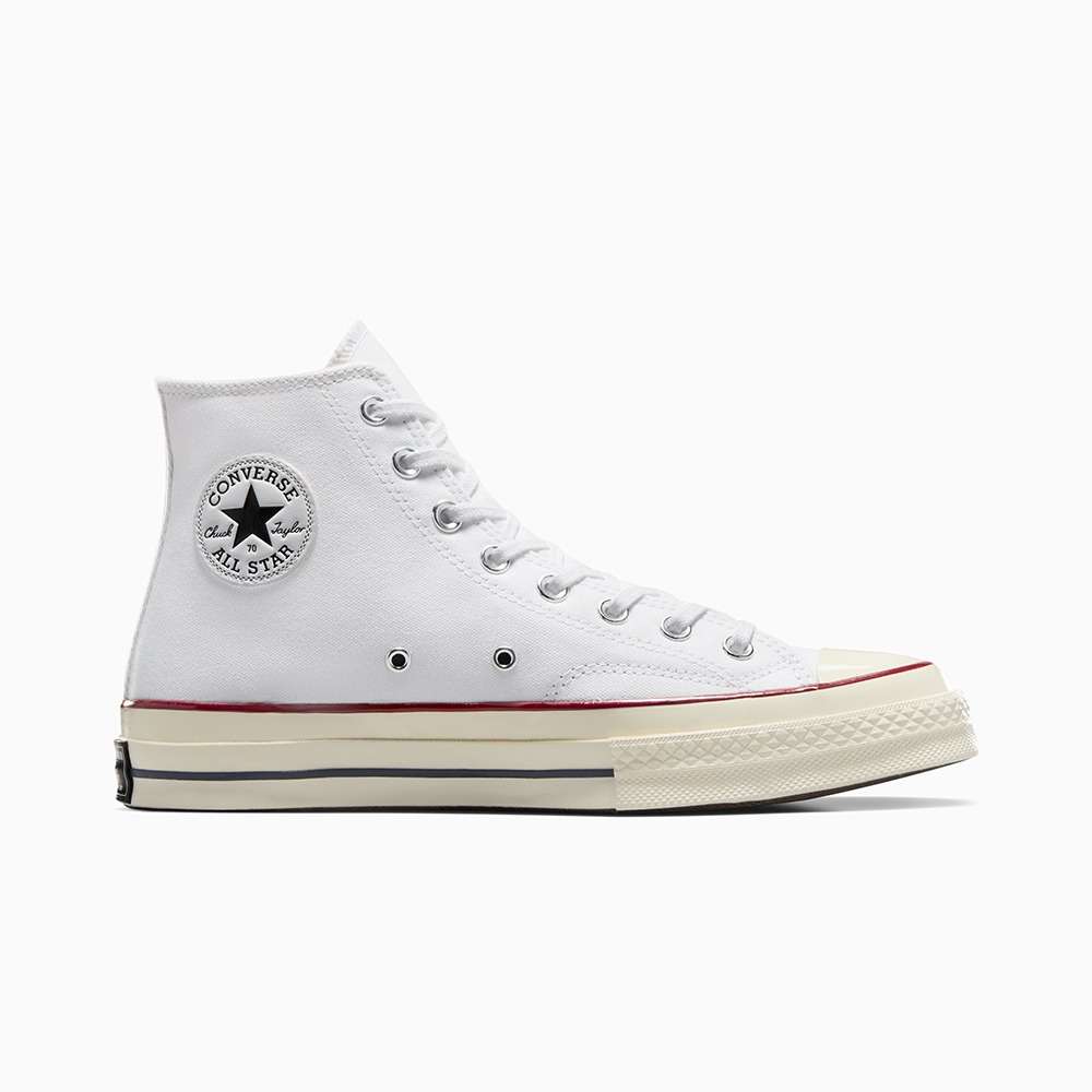Shop Converse Unisex Chuck 70 Canvas High Top White Sneakers