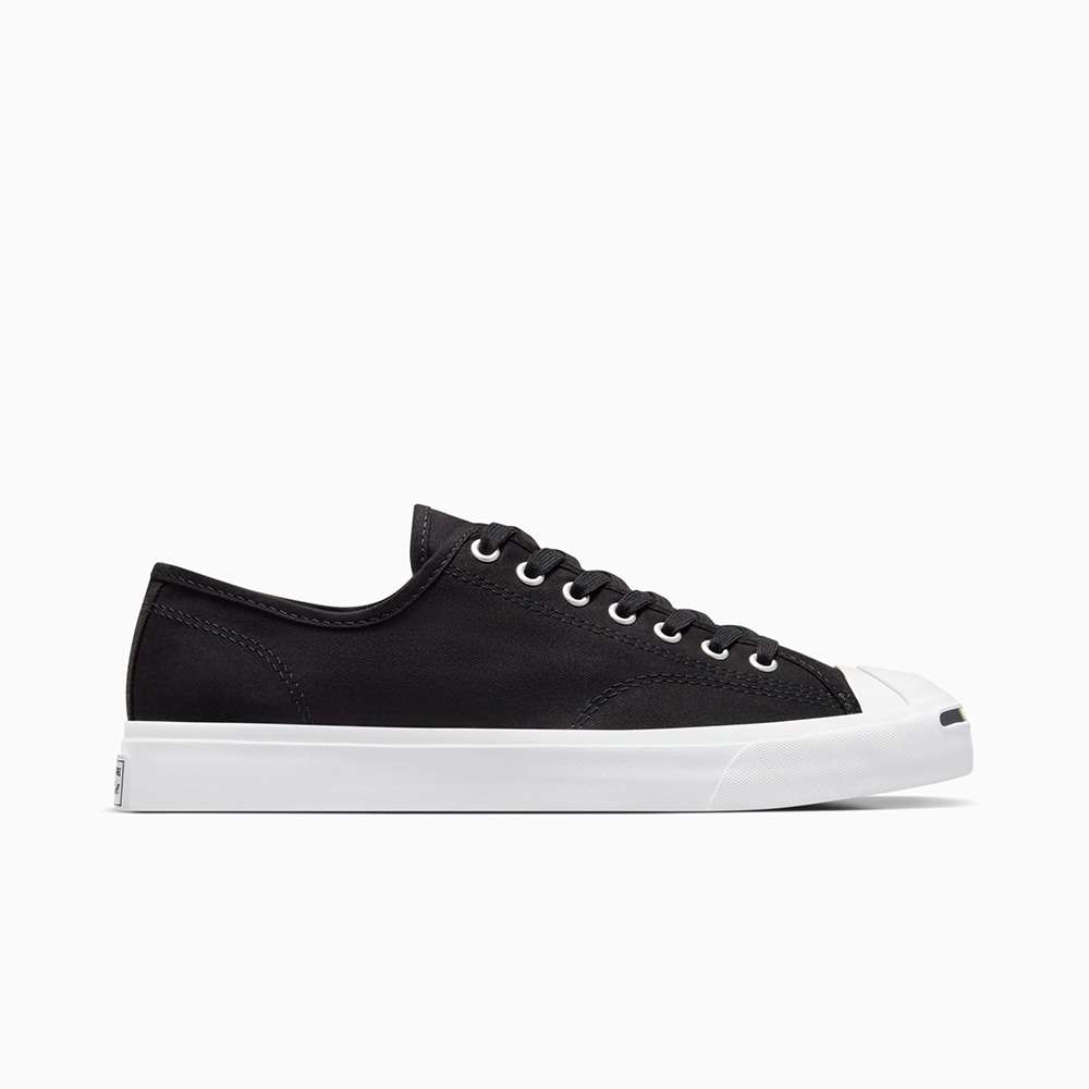 Shop Converse Unisex Jack Purcell Canvas Low Top Black Sneakers