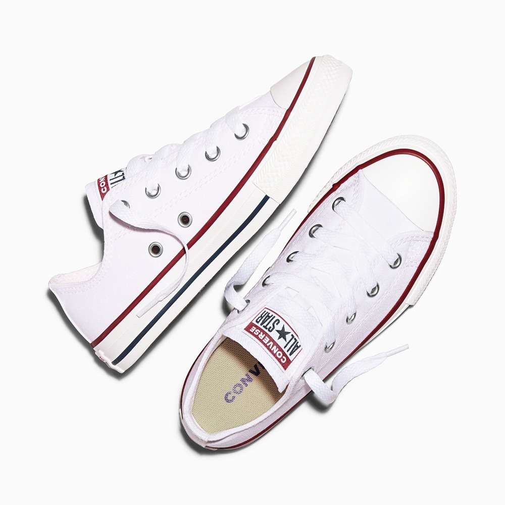 Shop Converse Kids Chuck Taylor All Star Kids Low Top White