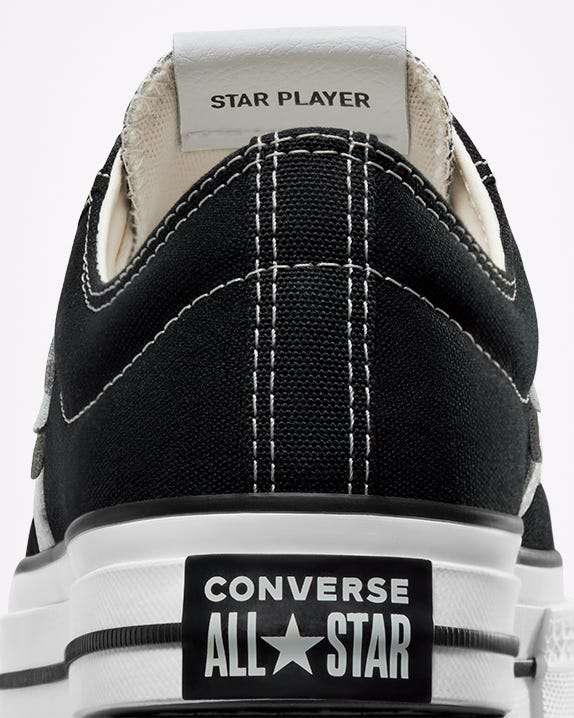 Converse Star Player 76 Premium Canvas Black 08