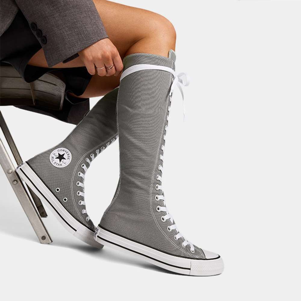 Converse Chuck Taylor All Star XXHi 5.5 Mens Knee-high Boots Shoes Gray A12319C Converse | Shoes | Converse Chuck Taylor All Star Xxhi 55  main image 2