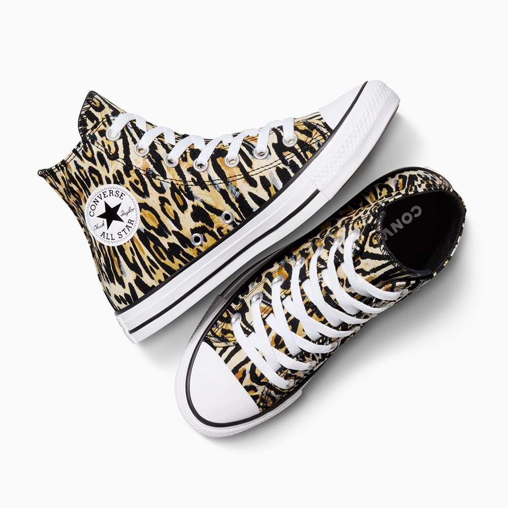 Shop Converse Chuck Taylor All Star Leopard Unisex Black High Top