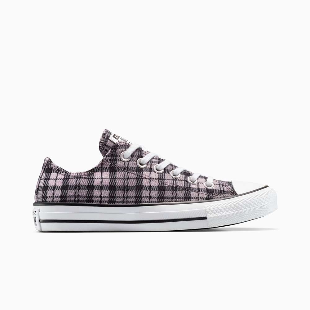 Take A Look About Plaid Converse Low Top