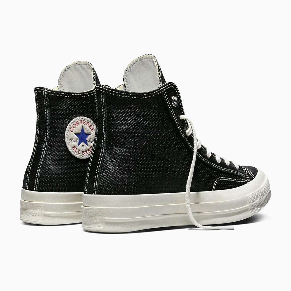 Shop Converse Chuck 70 Men Black High Top Leather Sneaker Online