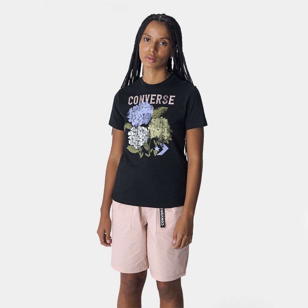 converse Outdoor Florals T-Shirt women's t-shirt-picture-14