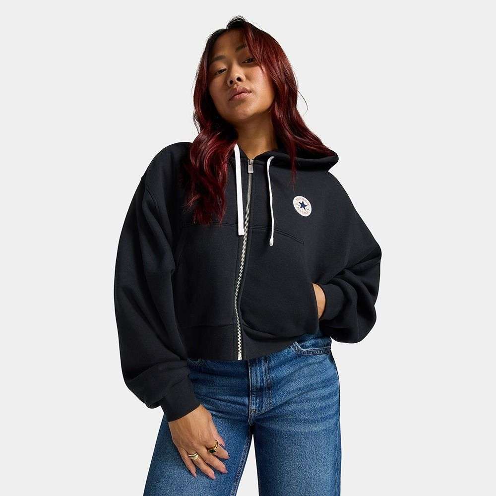 Retro Full-Zip Hoodie women hoodie