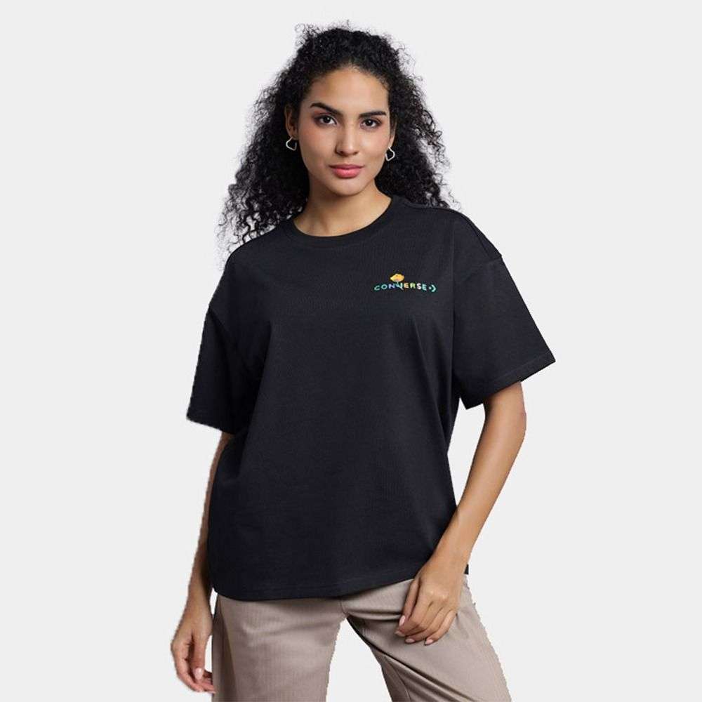 Outdoor Watercolor Oversized T-Shirt women's t-shirt