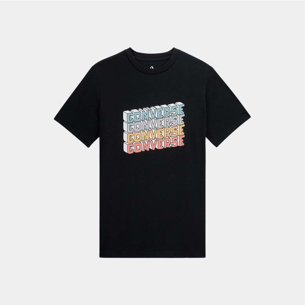 Block Letters Graphic T-Shirt men's t-shirt-image-10