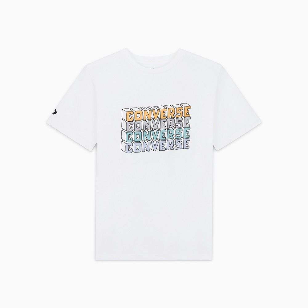 Block Letters Graphic T-Shirt men's t-shirt-image-5