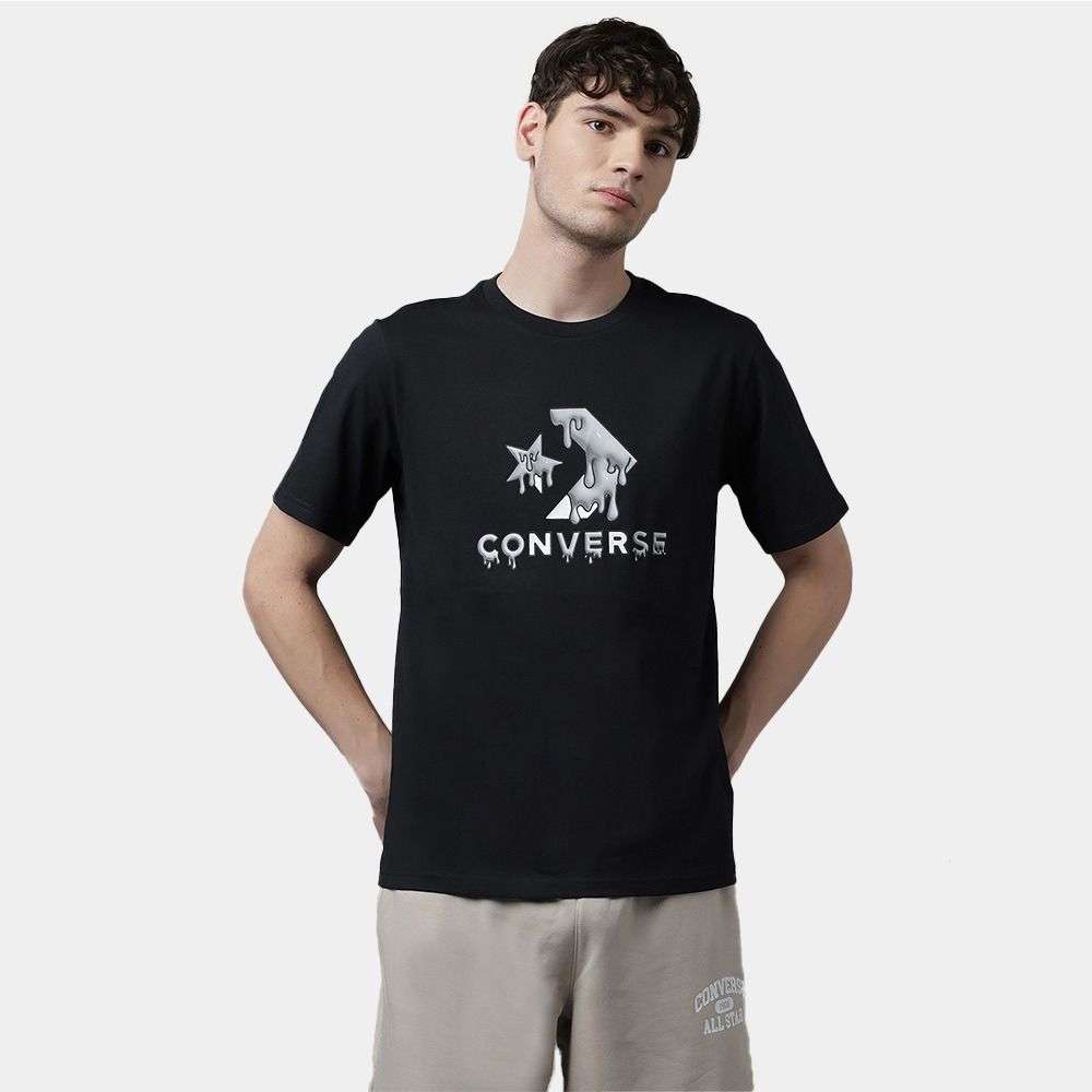 Star Chevron Drip Graphic T-Shirt men's t-shirt-image-12