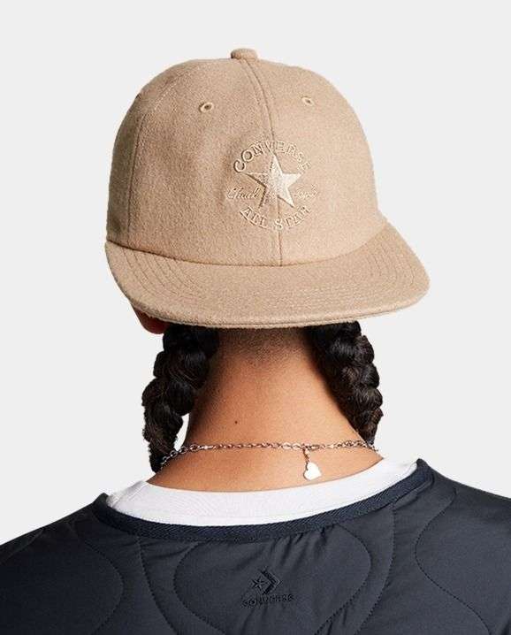 Shop Converse Unisex Beige Premium Baseball Hat Online - Converse.in