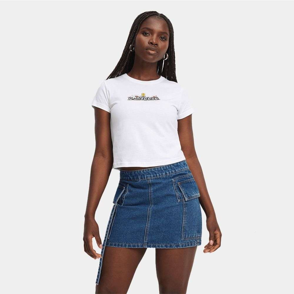 Skull Logo T-Shirt women t-shirt