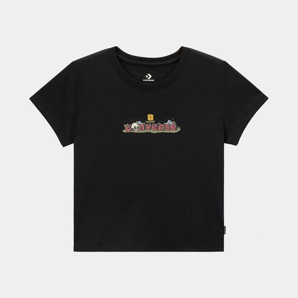 Skull Logo T-Shirt women t-shirt