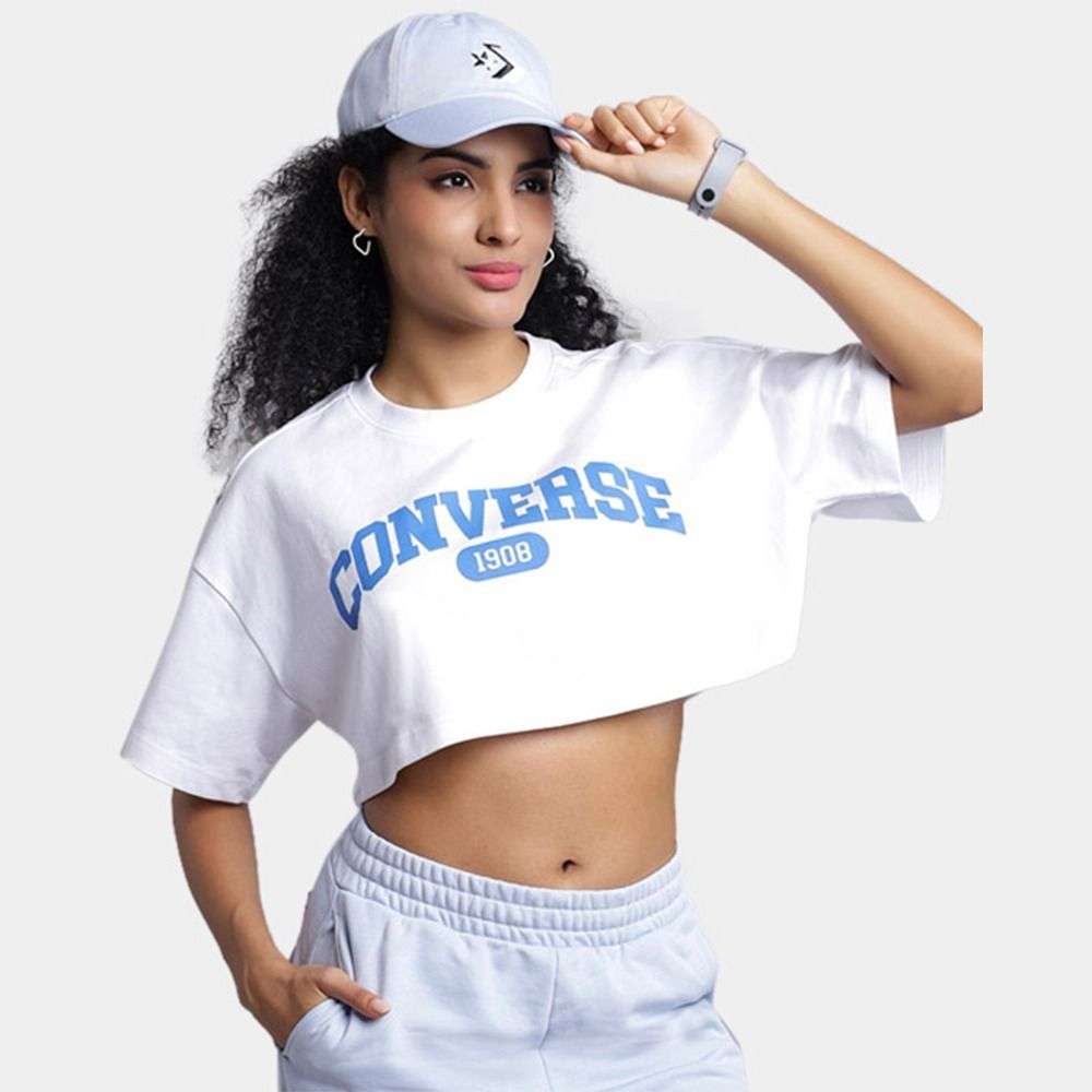 Sporty Cropped T-Shirt women's t-shirt