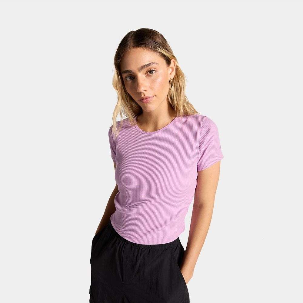 Ribbed Slim T-Shirt women t-shirt