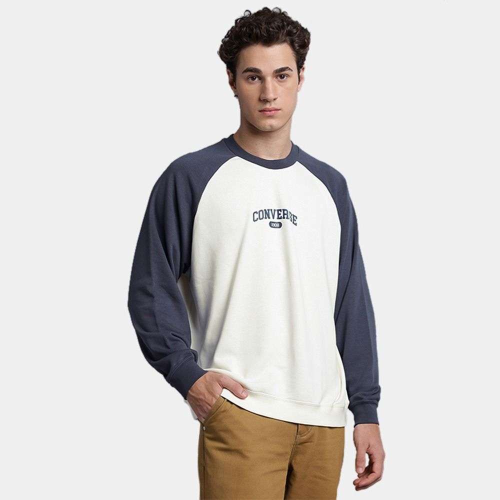 Loose-Fit Crew Neck Sweatshirt men's sweatshirt-image-6
