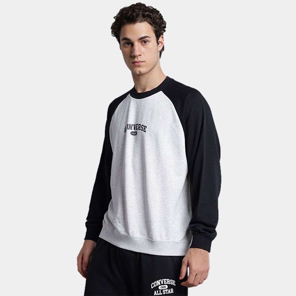 Loose-Fit Crew Neck Sweatshirt men's sweatshirt-image-3