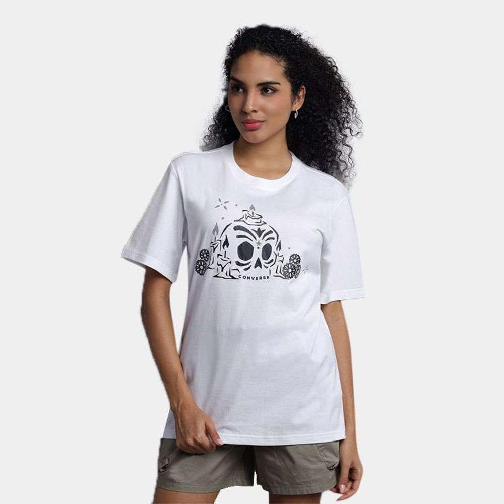 Converse x DÃ­a de Muertos Unisex Graphic T-Shirt unisex t-shirt