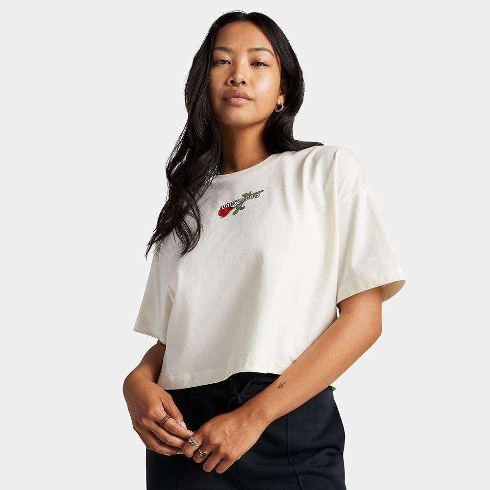 Thorned Rose Boxy T-Shirt women t-shirt