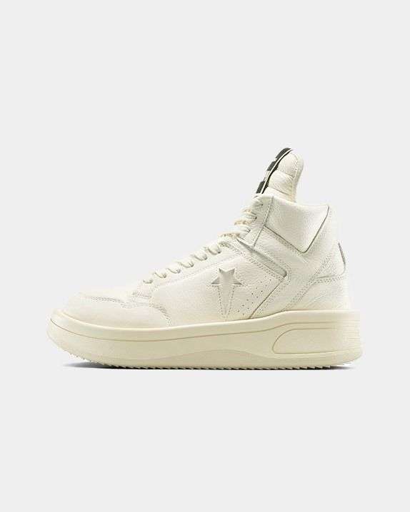 Shop Unisex Converse x DRKSHDW TURBOWPN Mid Top White Sneakers