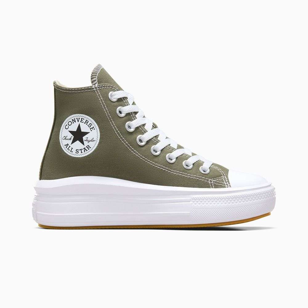 THE TOE （Madison Jacquard ） Shop Converse Women Chuck Taylor All Star Madison Gold Mid Top