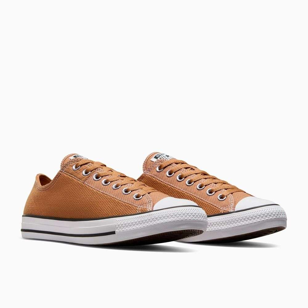 Shop Converse Unisex Chuck Taylor All Star Low Top Brown Sneakers