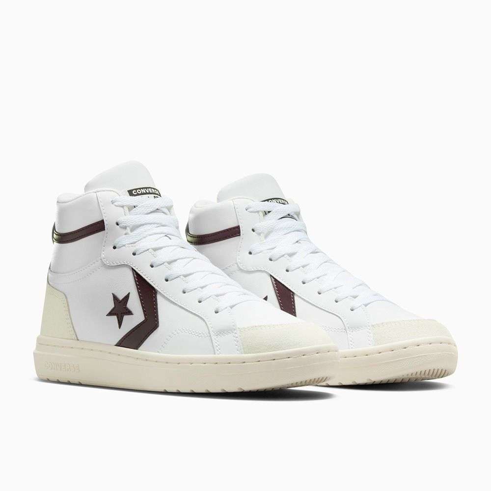 Shop Converse Unisex Pro Blaze Classic High Top White Sneakers Online