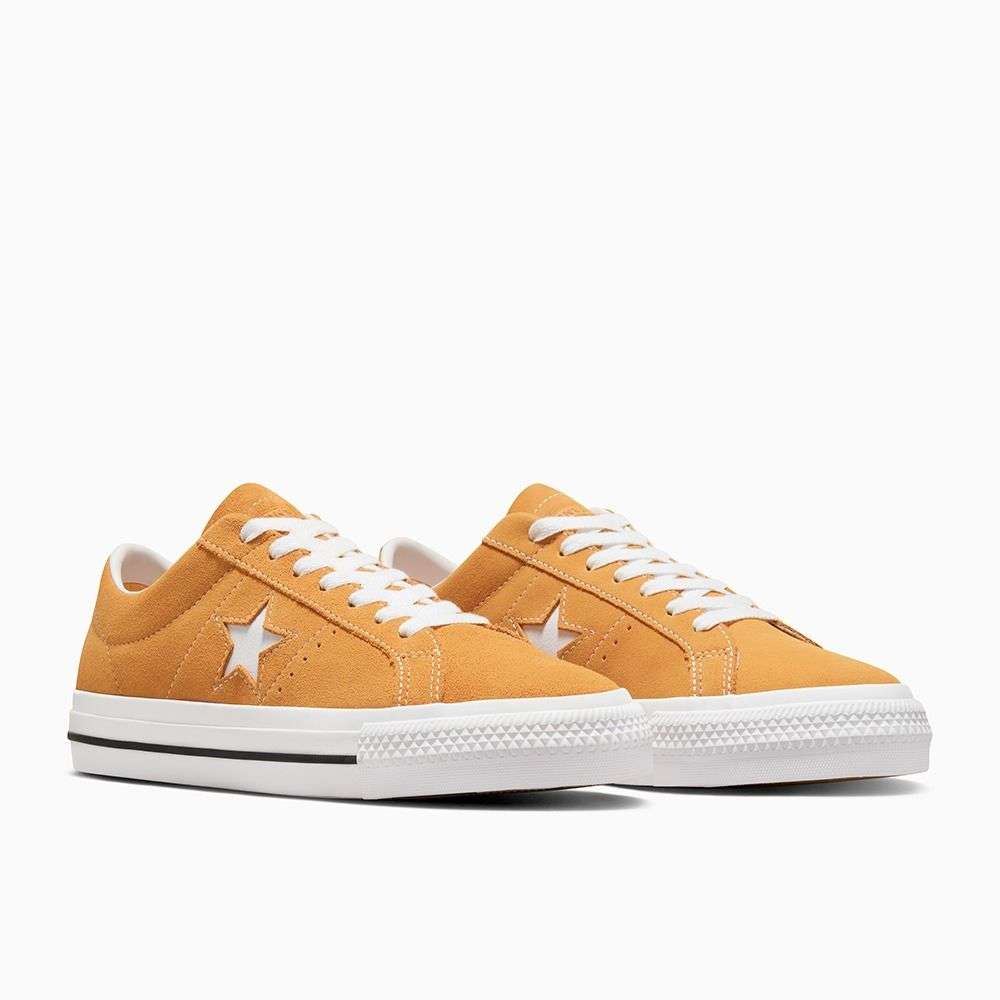 Shop Converse Unisex CONS One Star Pro Suede Low Top Yellow