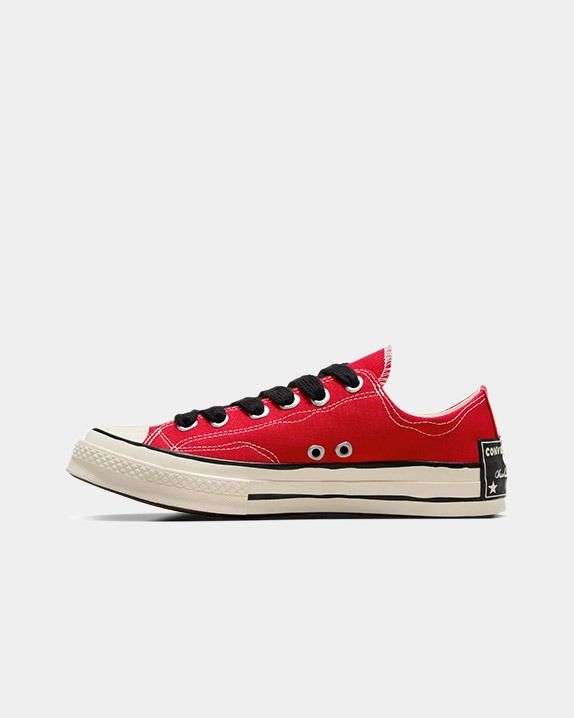 Shop Converse Unisex Chuck 70 Low Top Red Sneakers Online