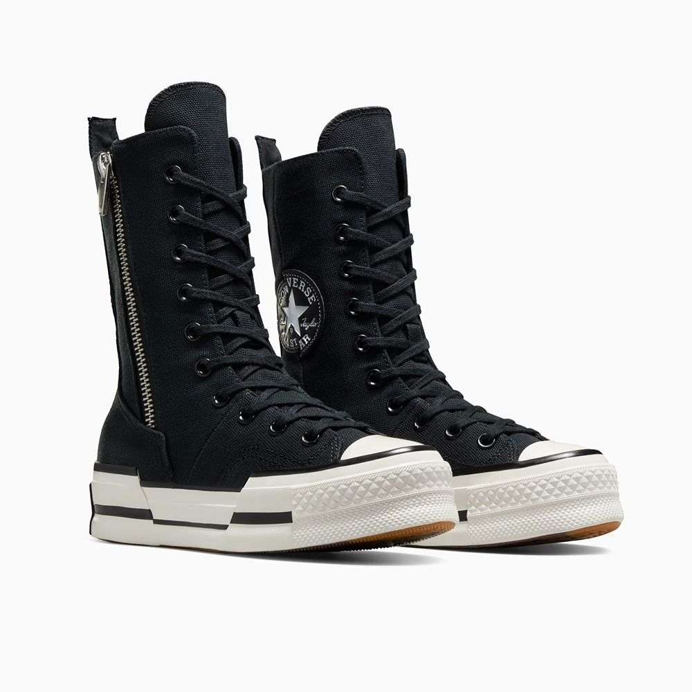 靴 CONVERSE CT70 PLUS BLACK HI CUT 24.5cm Shop Converse Unisex Chuck 70 Plus X-Hi High Top Black Sneakers
