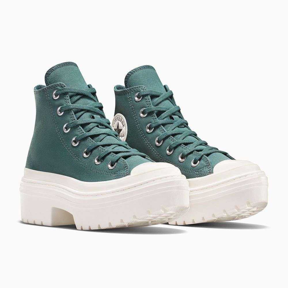 Shop Converse Women Chuck Taylor All Star Lugged Heel Platform Green  Sneakers Online