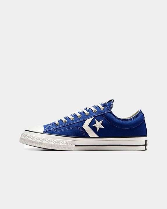 Converse Unisex Blue Converse Star Player Shop Converse Unisex Star Player  76 Low Top Blue Sneakers