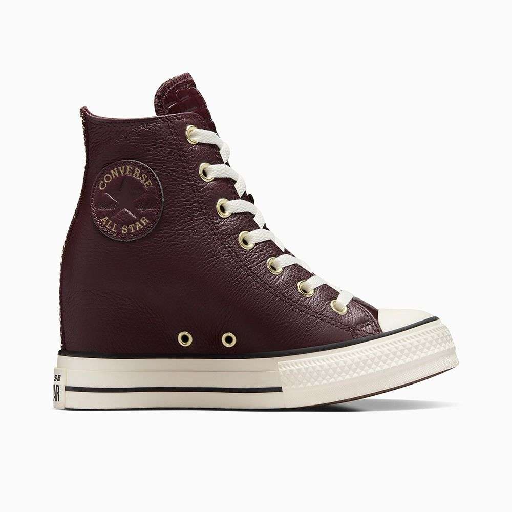 Chuck Taylor All Star Classic Wedge Leather women high top shoe-image-9