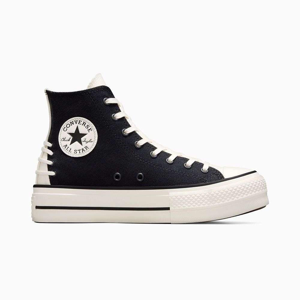 converse Chuck Taylor All Star Lift Platform Crafted Laces women high top shoe-picture-28