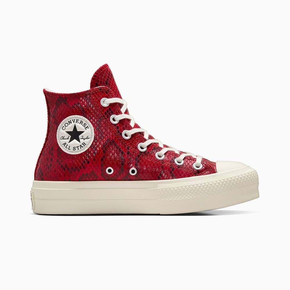 Chuck Taylor All Star Lift Platform Snakeskin women high top shoe-image-5