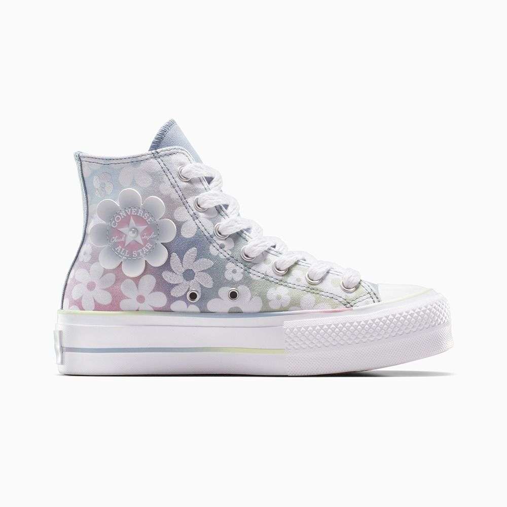 converse Chuck Taylor All Star Lift Platform Gradient Flowers women high top shoe-picture-26