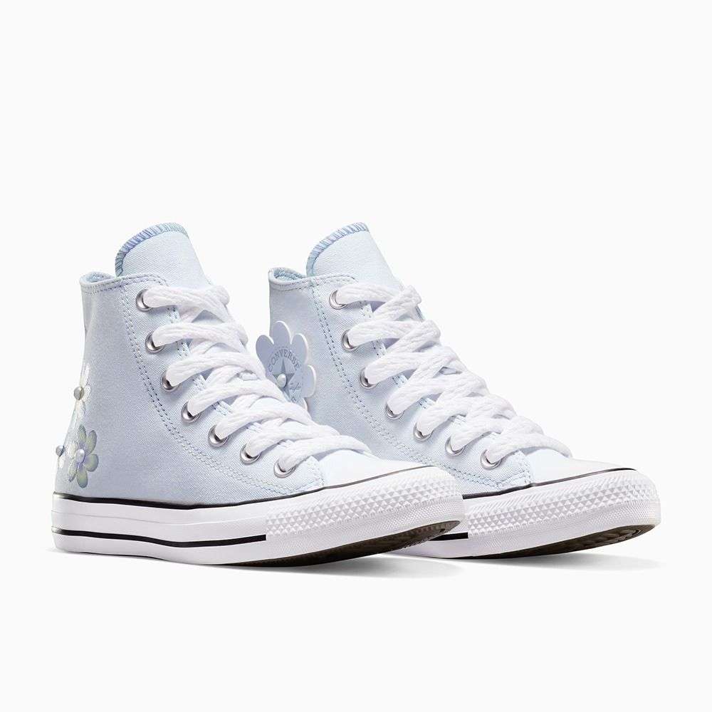 Shop Converse Women Chuck Taylor All Star Gradient Flowers High Top Blue  Sneakers Online - Main Image