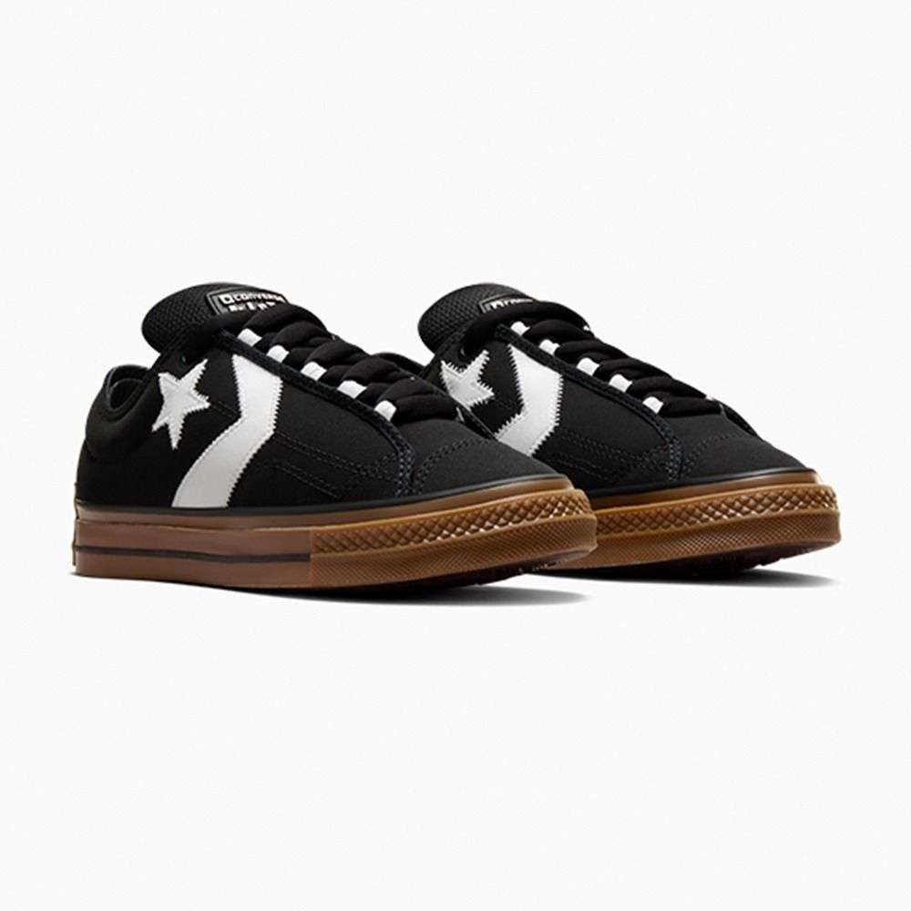 Shop Converse Men Star Player 76 Puff Low Top Black Sneakers