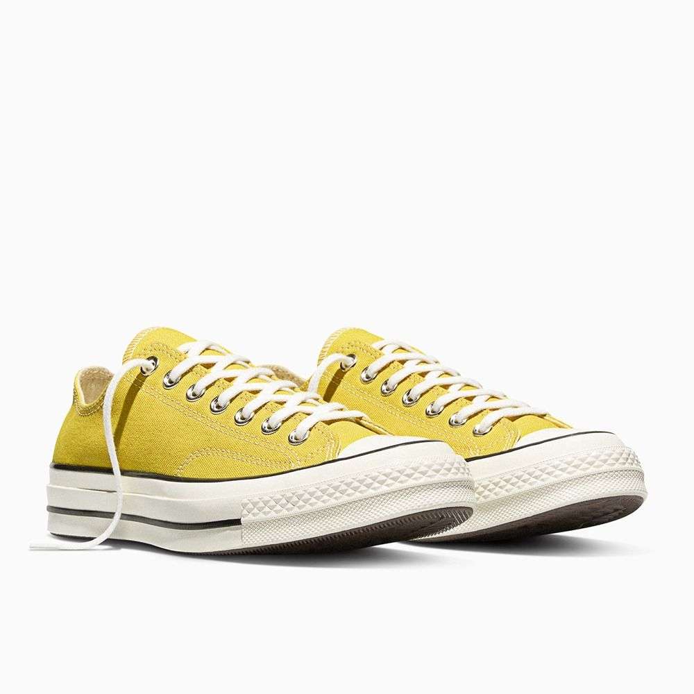 Shop Converse Chuck 70 Men Yellow Low Top Canvas Sneaker Online