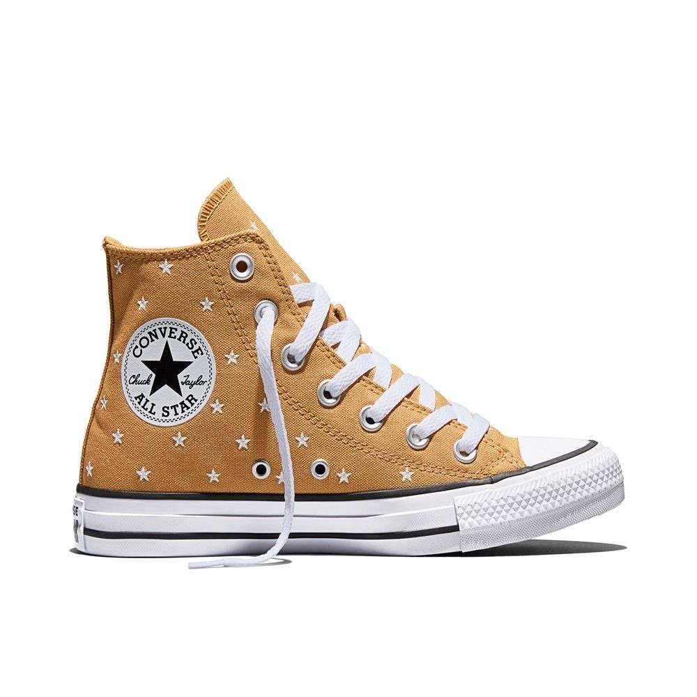 Chuck Taylor All Star Embroidered Stars women high top shoe