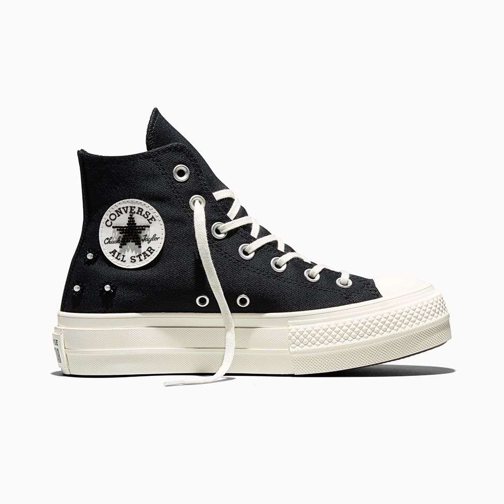 Chuck Taylor All Star Lift Platform Beads women high top shoe-image-38