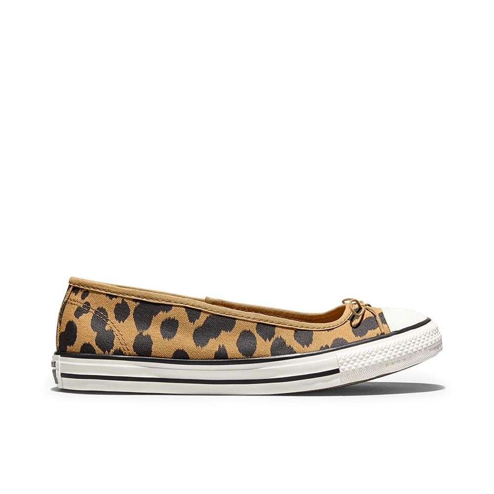 Chuck Taylor All Star Dainty Ballerina Cow Print women slip on