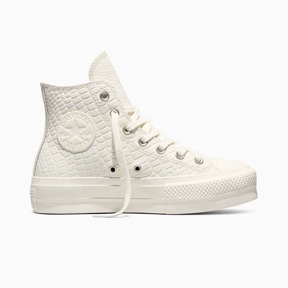 All Star Lift Platform Crocodile women high top shoe-image-34