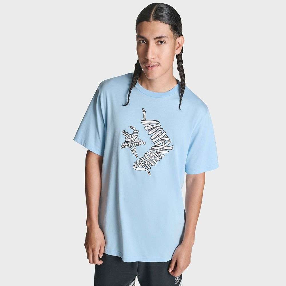 Shoelace T-Shirt men t-shirt