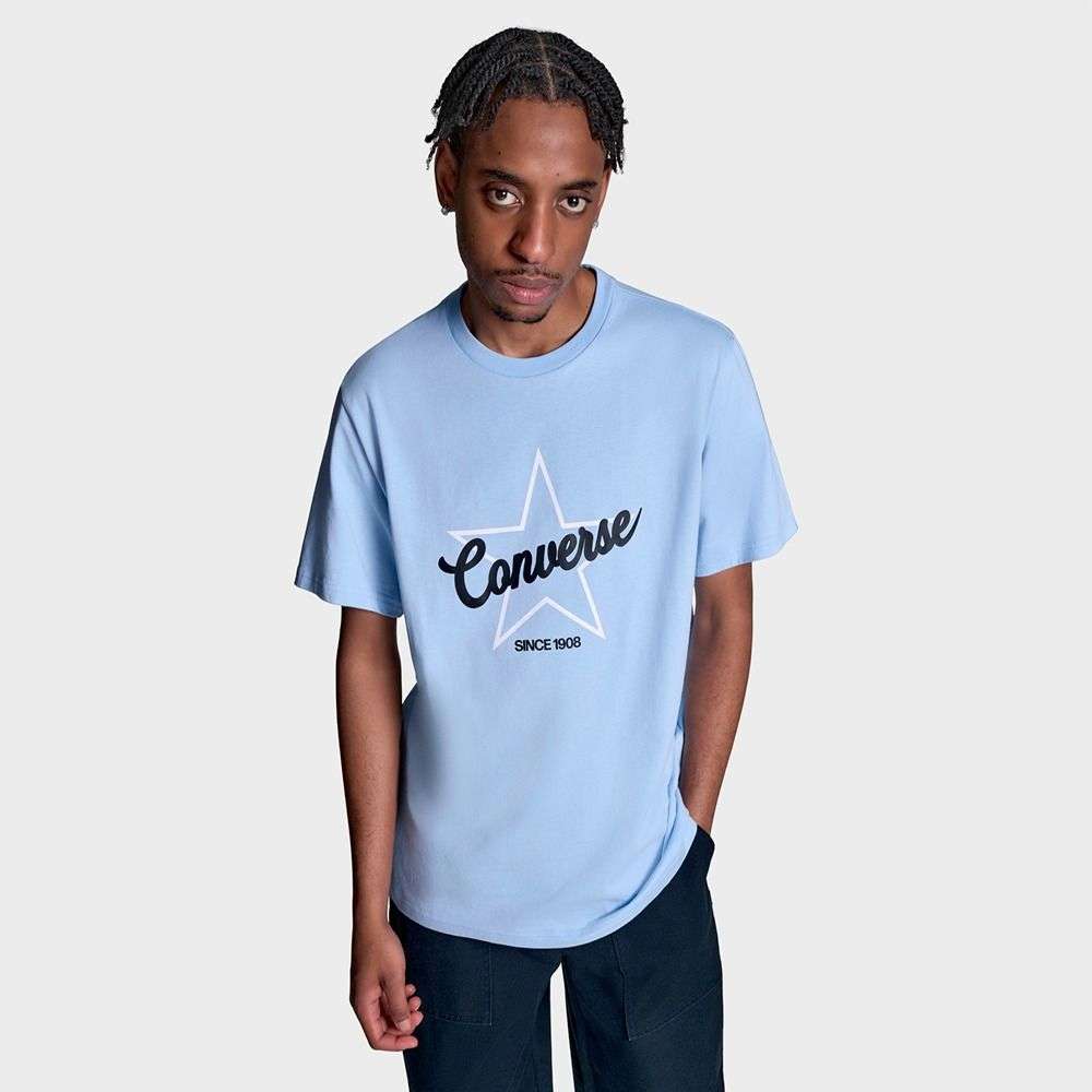 Star Outline T-Shirt men t-shirt