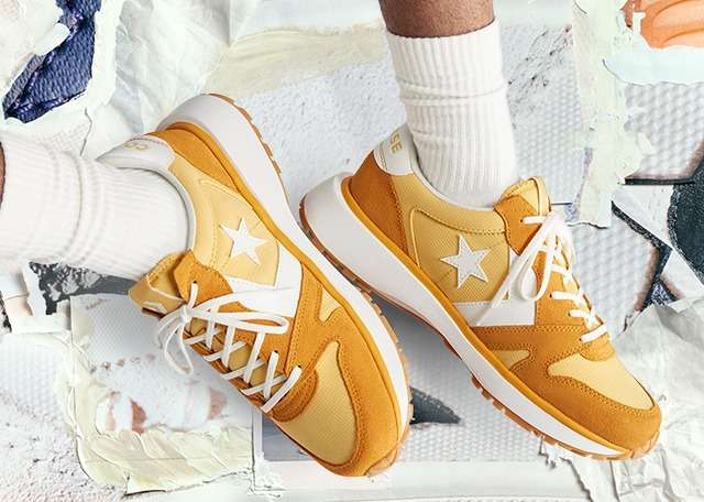Converse Unisex Omni Trainer Low Top Yellow Sneaker
